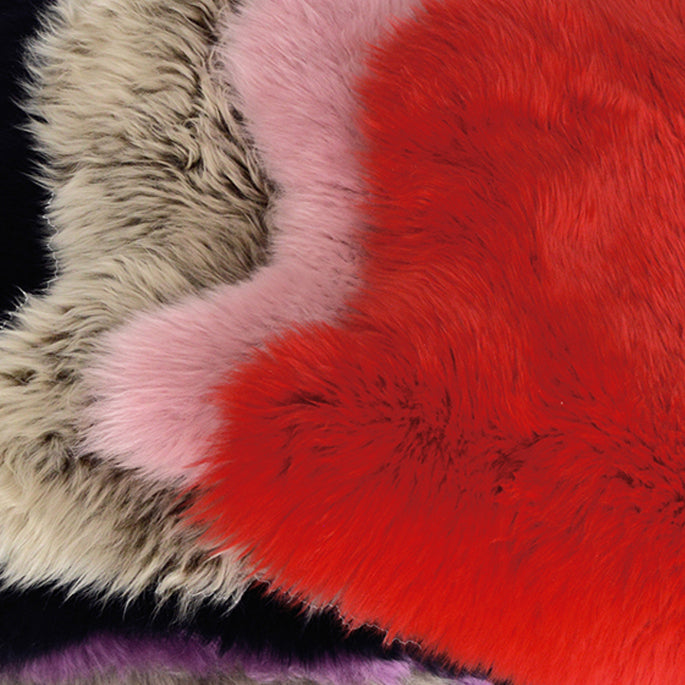Deko - Lammfell - gefärbt