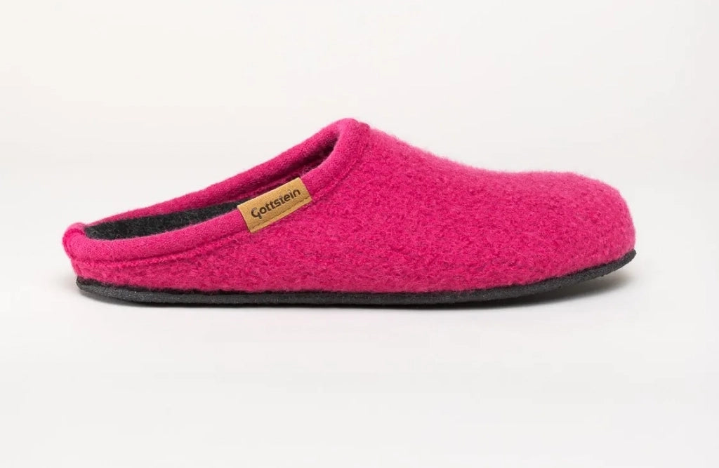Pantoffel - Schurwolle - Hausschuhe - Pink - Leibersperger Lammfell