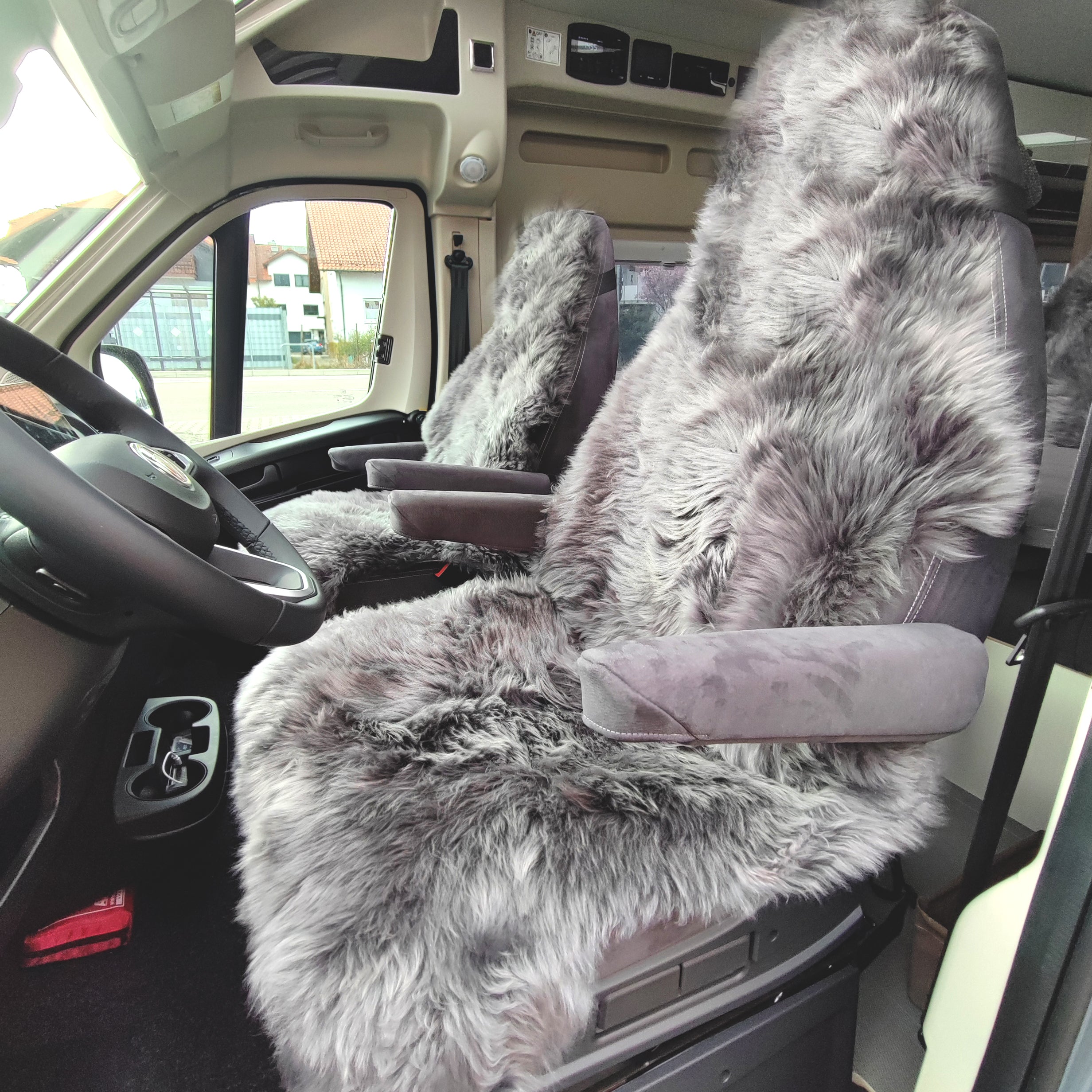 Autositz-Auflage - Wohnmobil - Hochlehner - Naturform