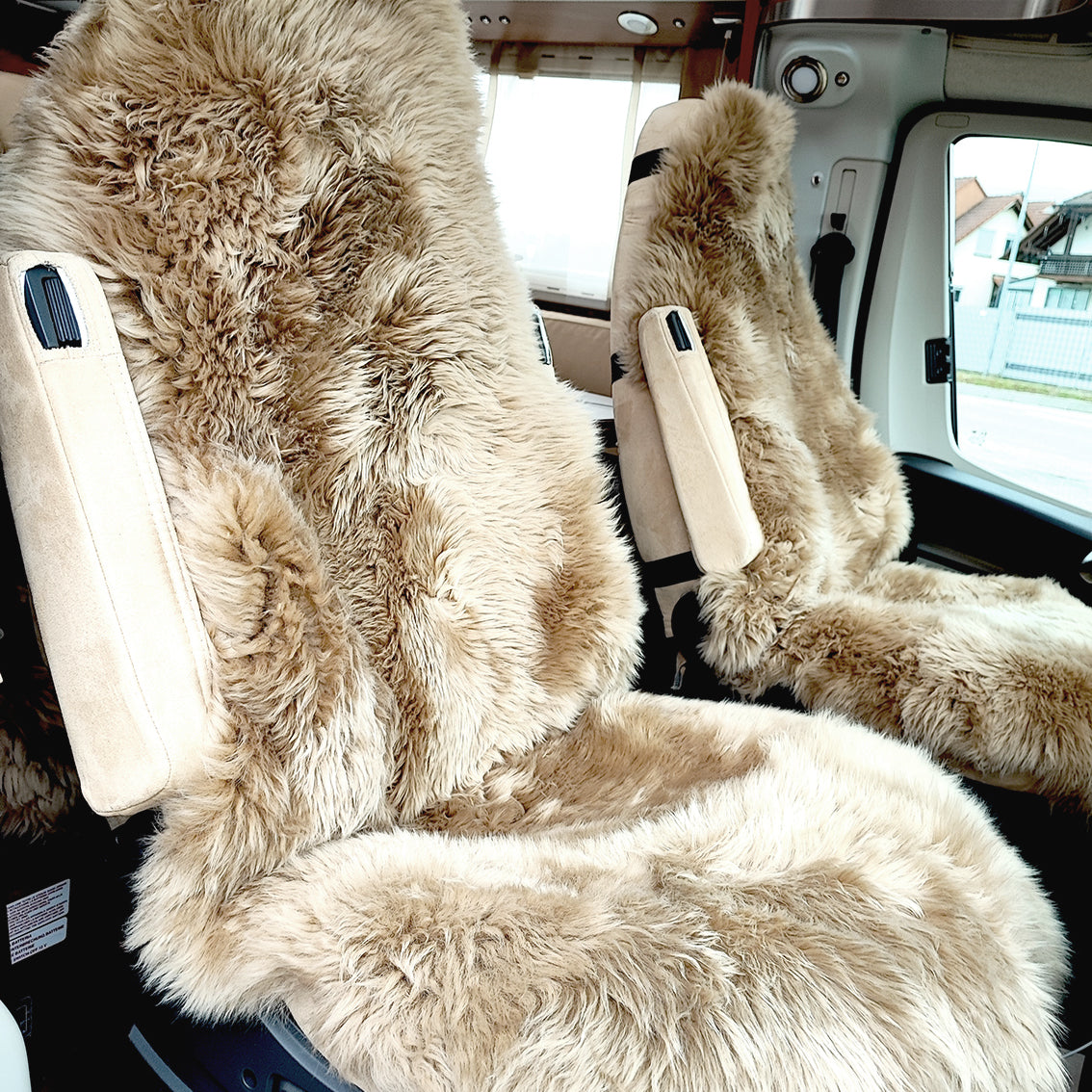 Autositz-Auflage - Wohnmobil - Hochlehner - Naturform