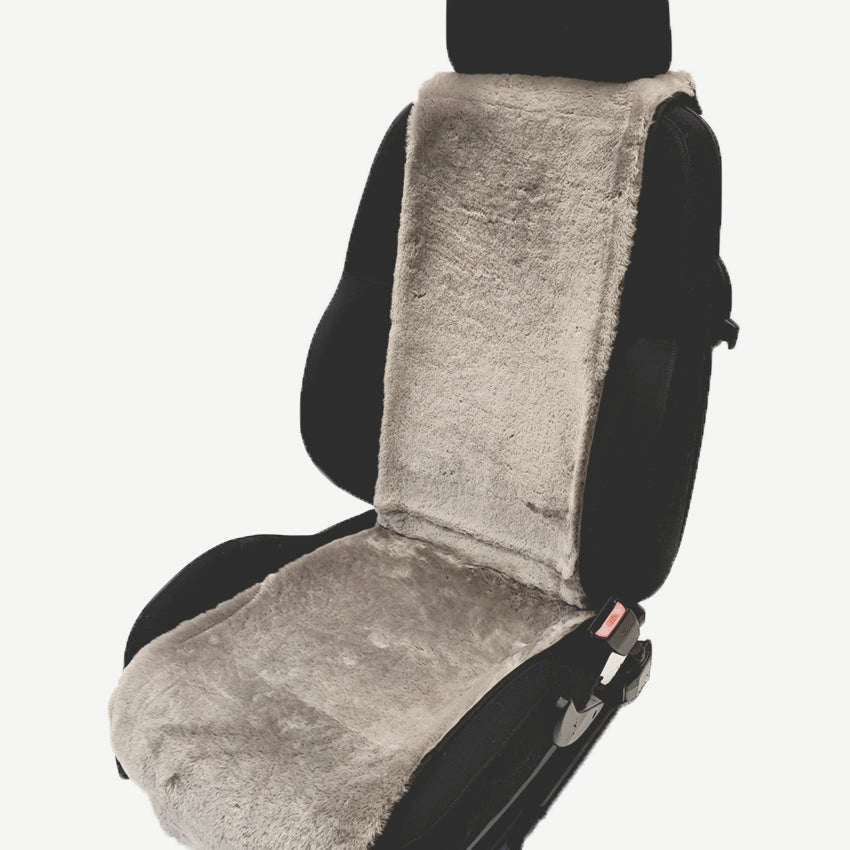 Autositzauflage - Lammfell - Sitzbreite 36 cm - mit Gummischlinge - Leibersperger Lammfell