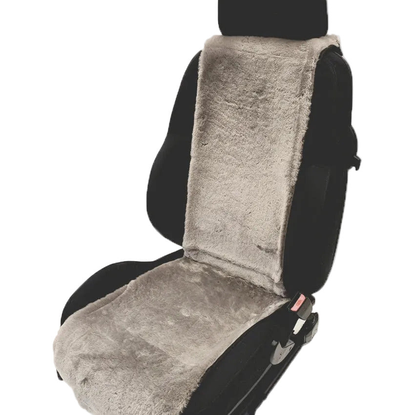 Autositzauflage - Lammfell - Sitzbreite 36 cm - mit Gummischlinge - Leibersperger Lammfell