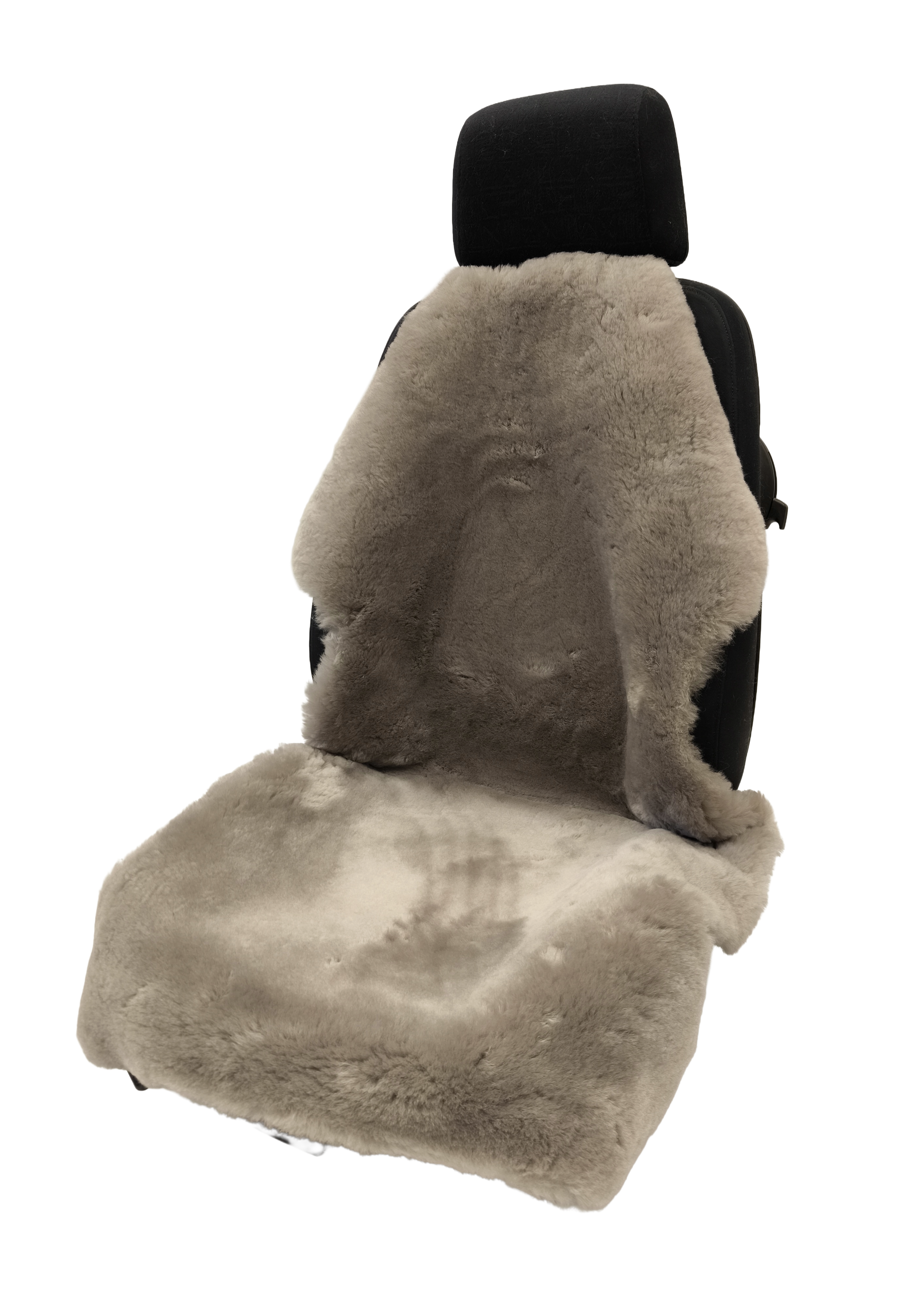 Lammfell - Autositz-Auflage - Autofell - Naturform - kurzwollig - Leibersperger Lammfell