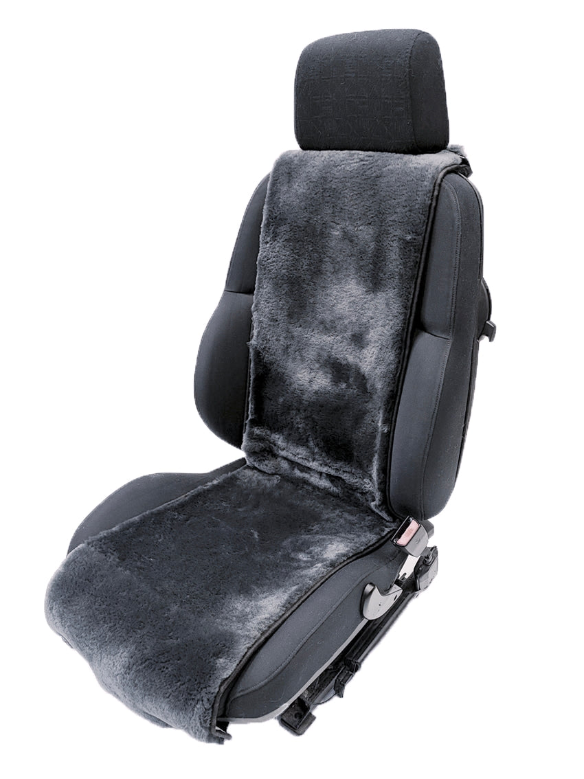 Autositzauflage - Lammfell - Sitzbreite 36 cm - mit Gummischlinge - Leibersperger Lammfell