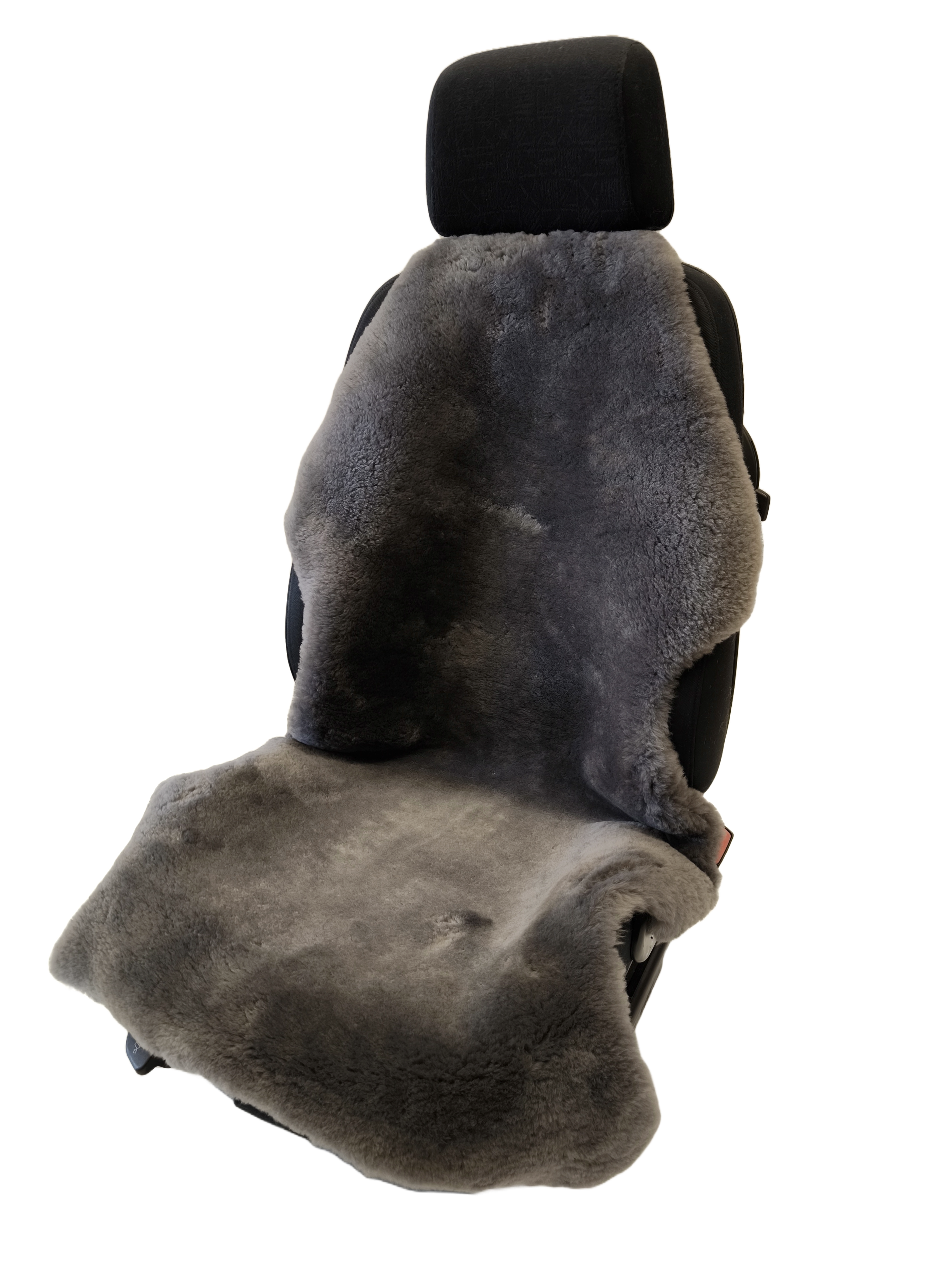 Lammfell - Autositz-Auflage - Autofell - Naturform - kurzwollig - Leibersperger Lammfell