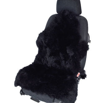 Autositz-Auflage -  Lammfell - Naturform - Leibersperger Lammfell Shop