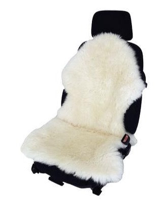 Autositz-Auflage - Lammfell - Naturform - Leibersperger Lammfell Shop