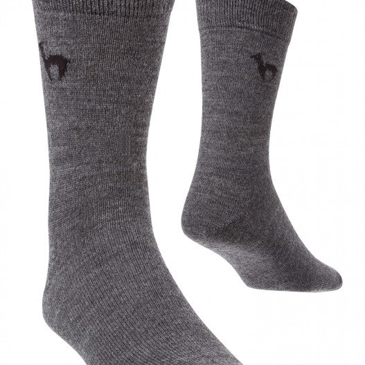 1 Paar Alpaka Business Socken - Strick-Socken - unisex - Leibersperger Lammfell Shop