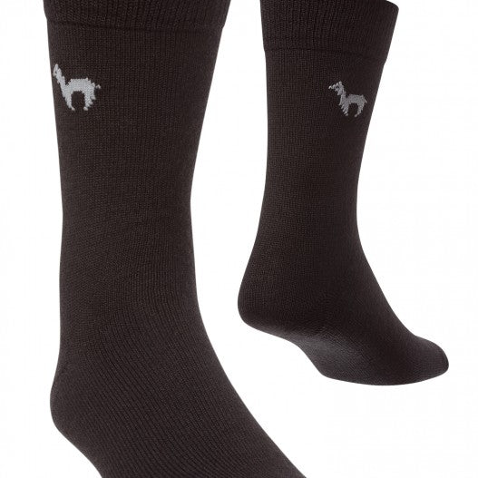 1 Paar Alpaka Business Socken - Strick-Socken - unisex - Leibersperger Lammfell Shop