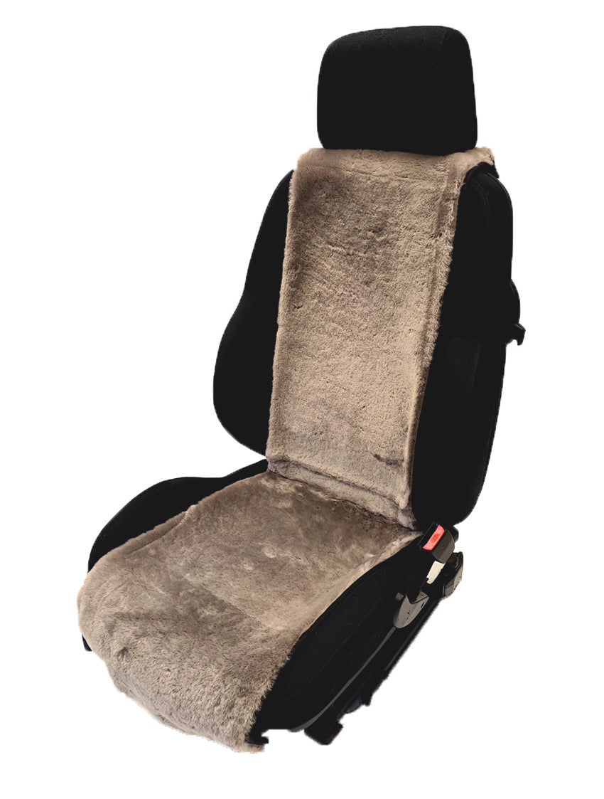 Universal Auto Sitzbezug Autositzauflage Sitzkissen Lammfell Sitzauflage  Stuhlauflage Schaffell Kissen fürs Auto Rollstuhlauflage schön (Beige,3PCS)  : : Auto & Motorrad