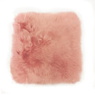 Lammfell-Kissen - Autositz-Kissen - Stuhlkissen - 40 cm - rosa - Leibersperger Lammfell Shop