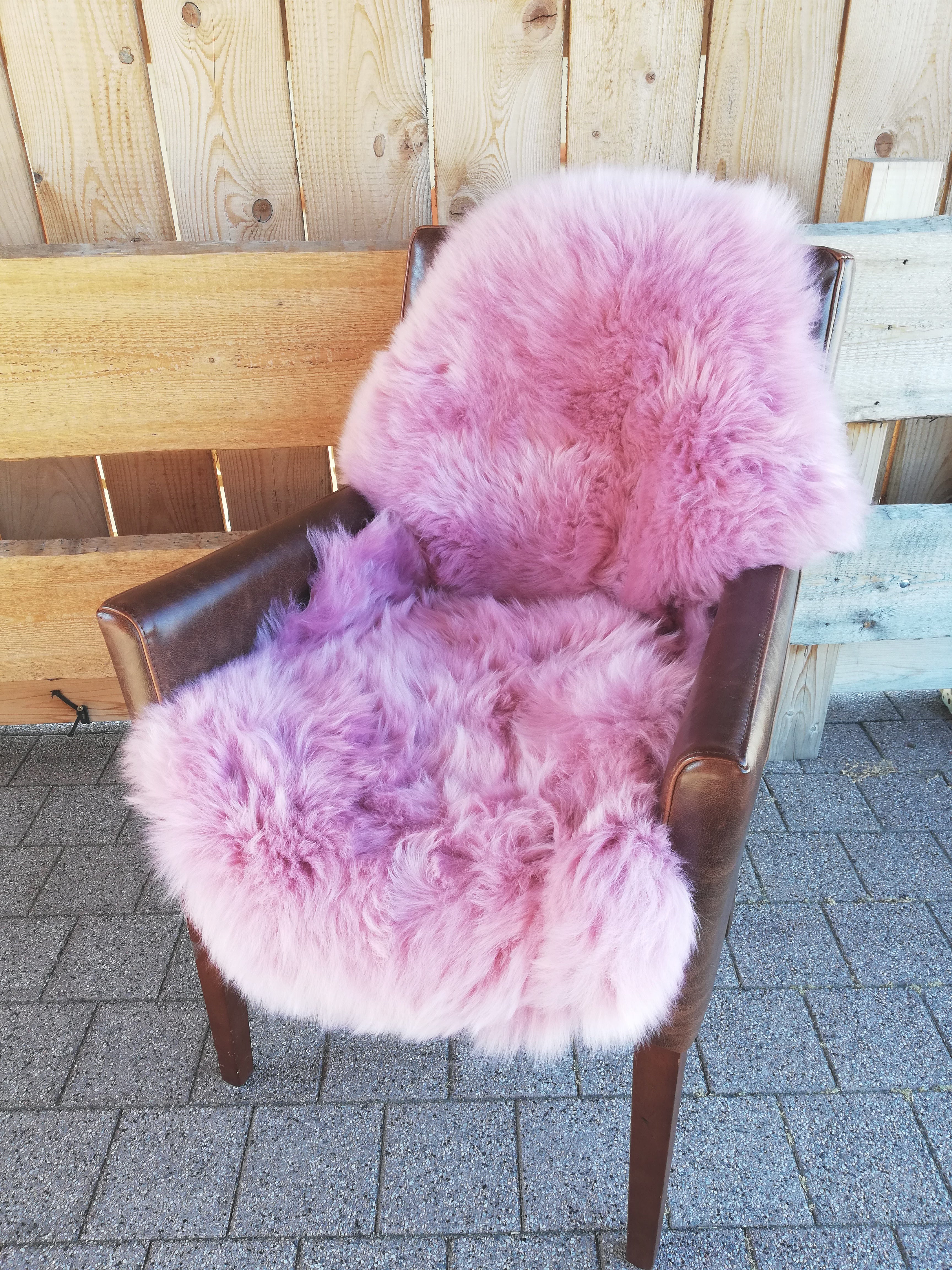 Premium-Lammfell / Rosa / versch. Größen - Leibersperger Lammfell Shop