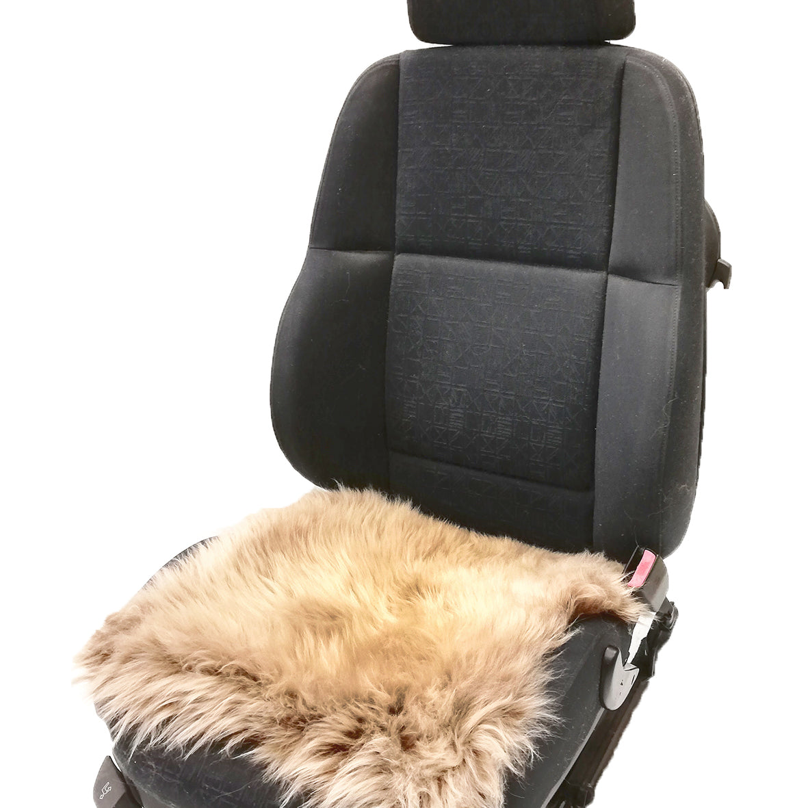 Lammfell-Kissen - Autositz-Kissen - Stuhlkissen - langwollig - 40 cm - Leibersperger Lammfell