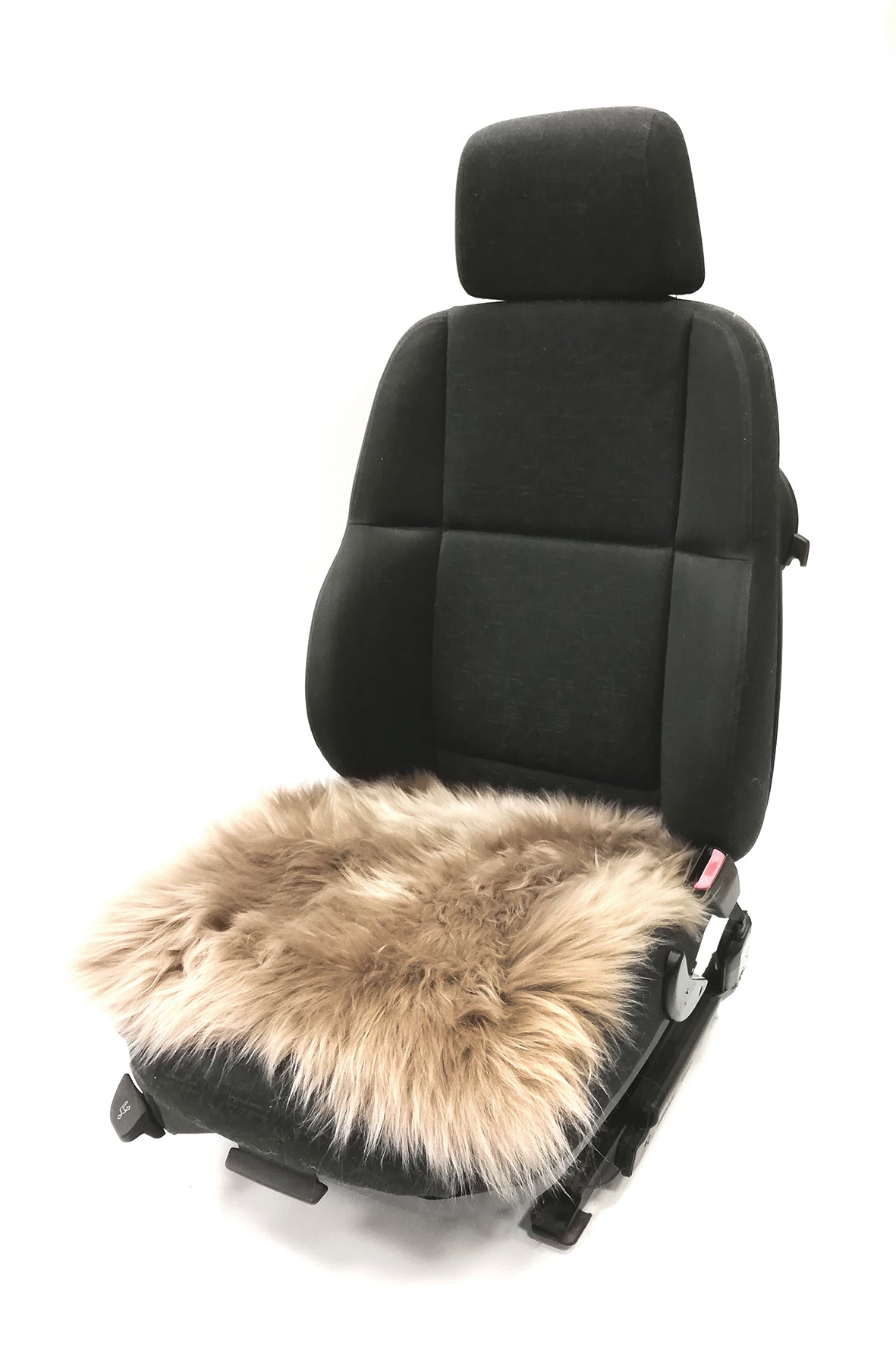 Lammfell-Kissen - Autositz-Kissen - Stuhlkissen - langwollig - 40 cm - Leibersperger Lammfell