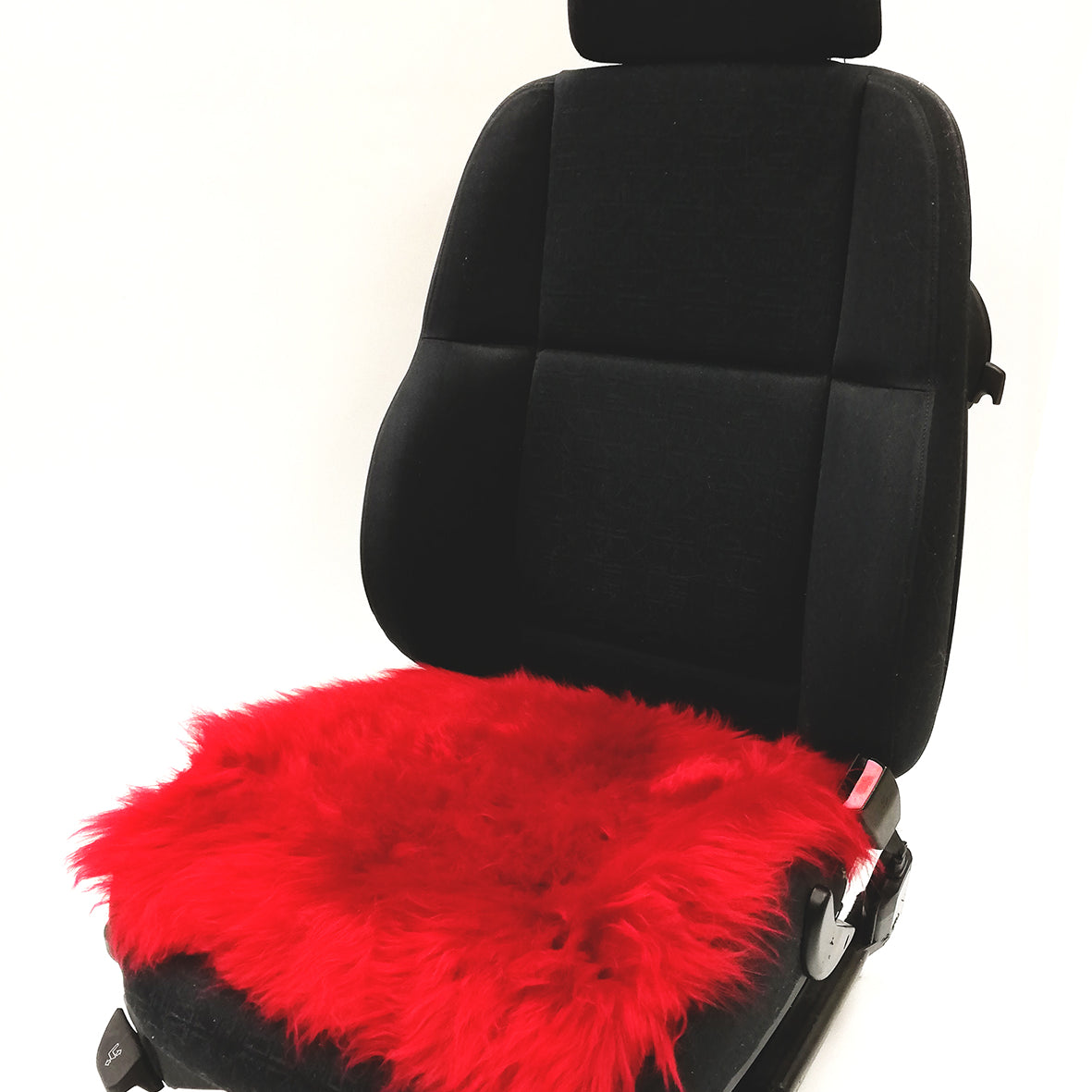 Lammfell-Kissen - Autositz-Kissen - Stuhlkissen - langwollig - 40 cm - Leibersperger Lammfell