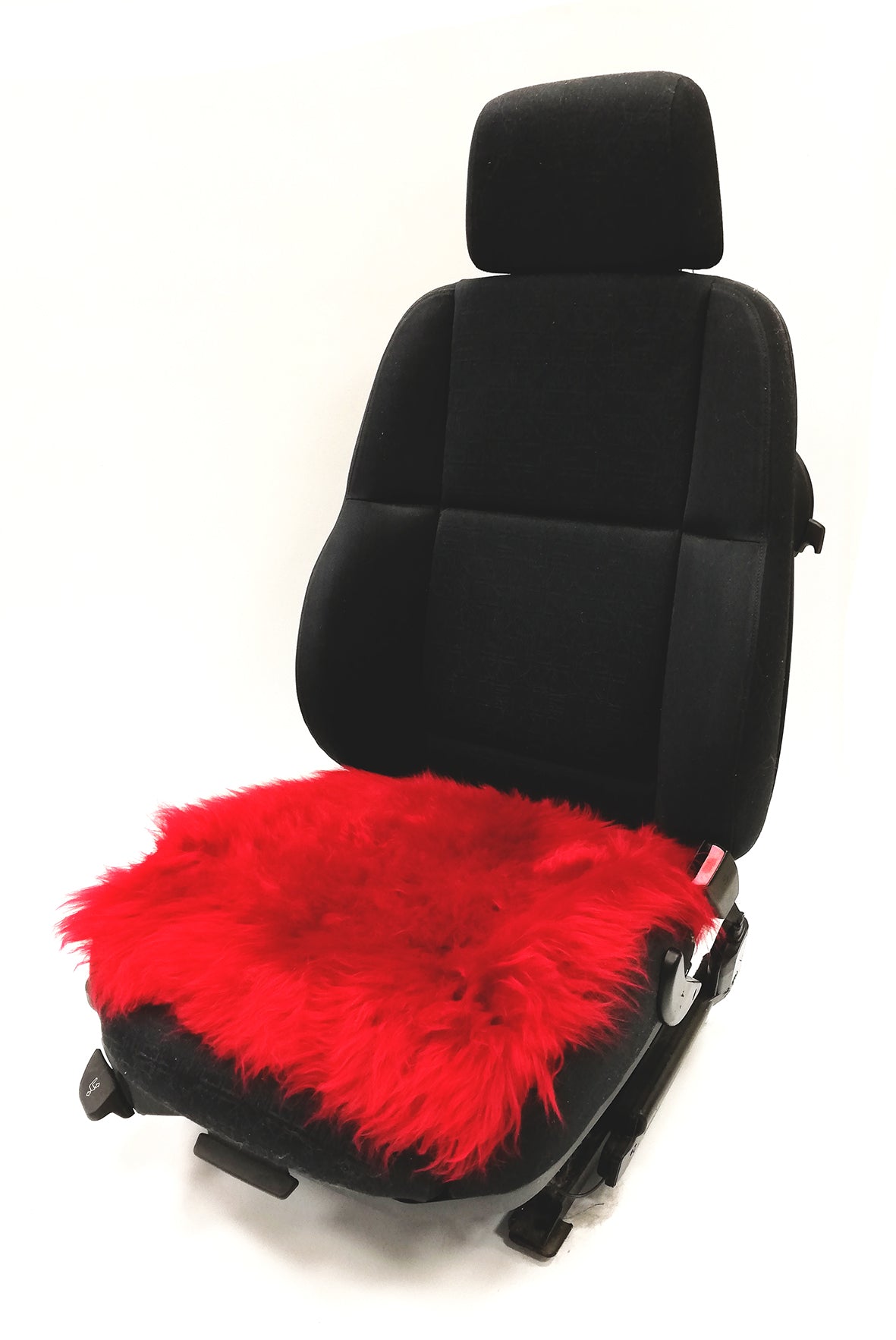 Lammfell-Kissen - Autositz-Kissen - Stuhlkissen - langwollig - 40 cm - Leibersperger Lammfell