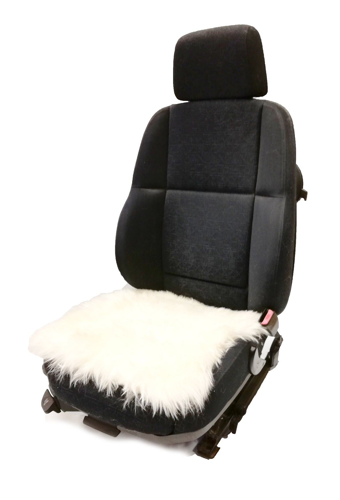 Lammfell-Kissen - Autositz-Kissen - Stuhlkissen - langwollig - 40 cm - Leibersperger Lammfell