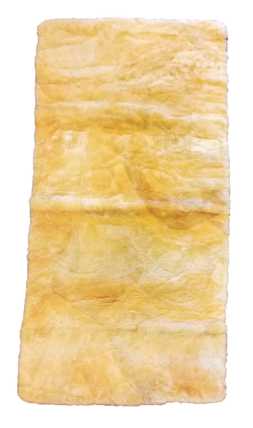 Bettfell - Lammfell - Patchwork - abgefüttert - 160 x 80 cm - Leibersperger Lammfell Shop