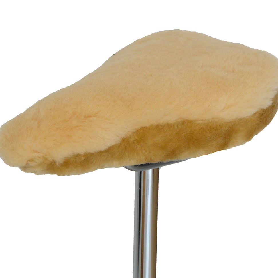 Fahrradsattelbezug - Lammfell - Sport -Budget - Leibersperger Lammfell Shop