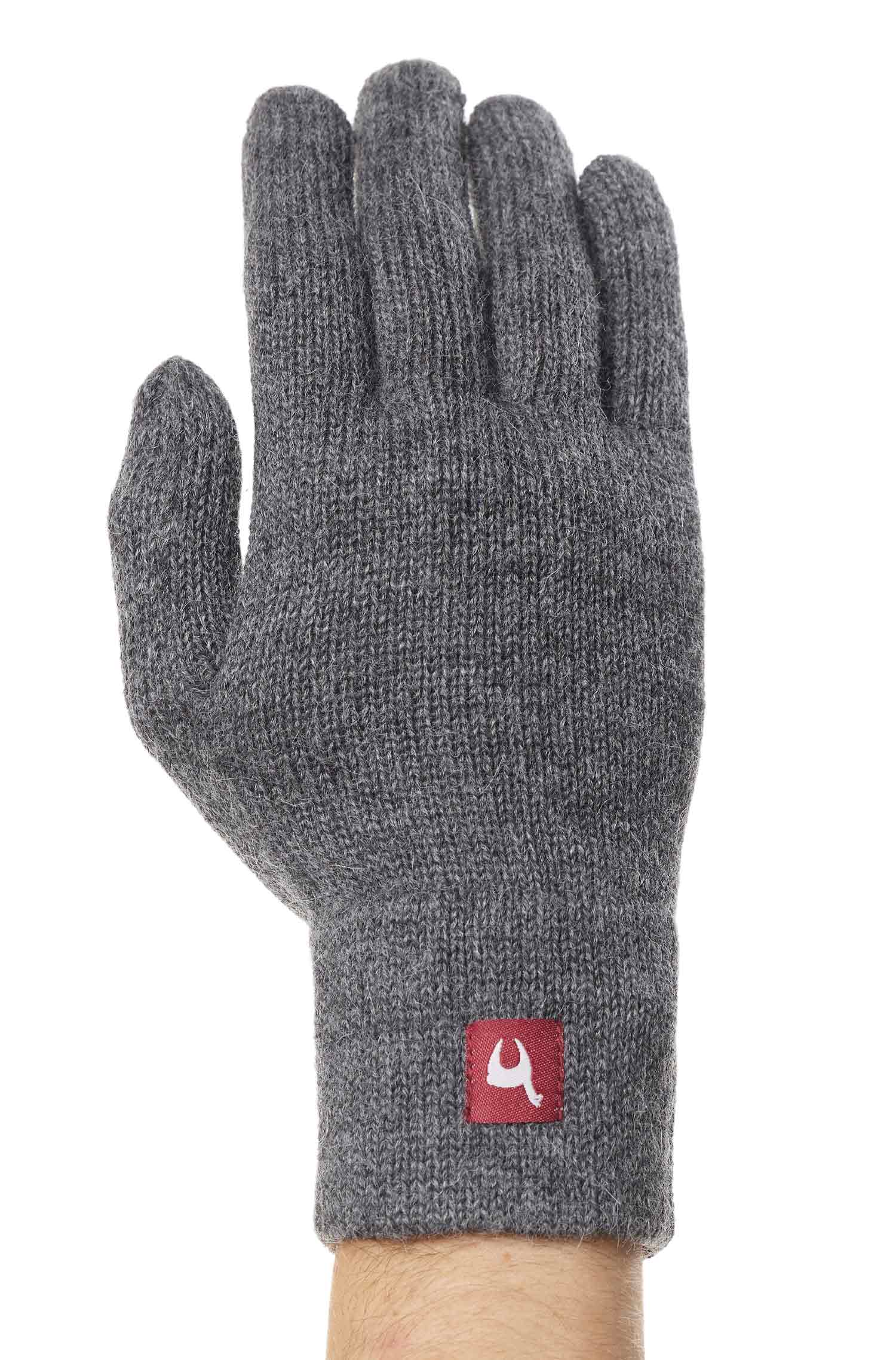 Alpaka Fingerhandschuhe unisex - Leibersperger Lammfell