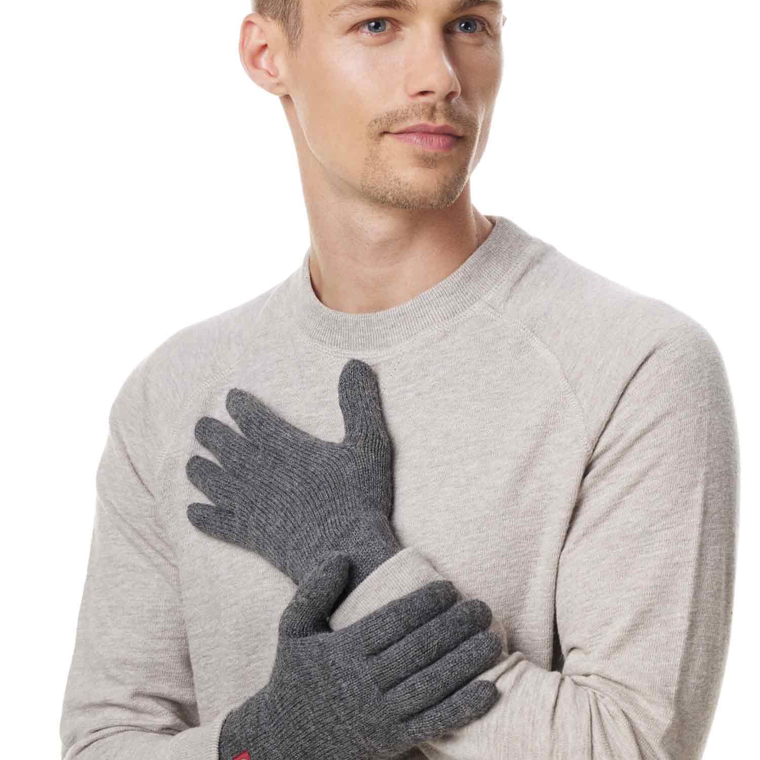 Alpaka Fingerhandschuhe unisex - Leibersperger Lammfell