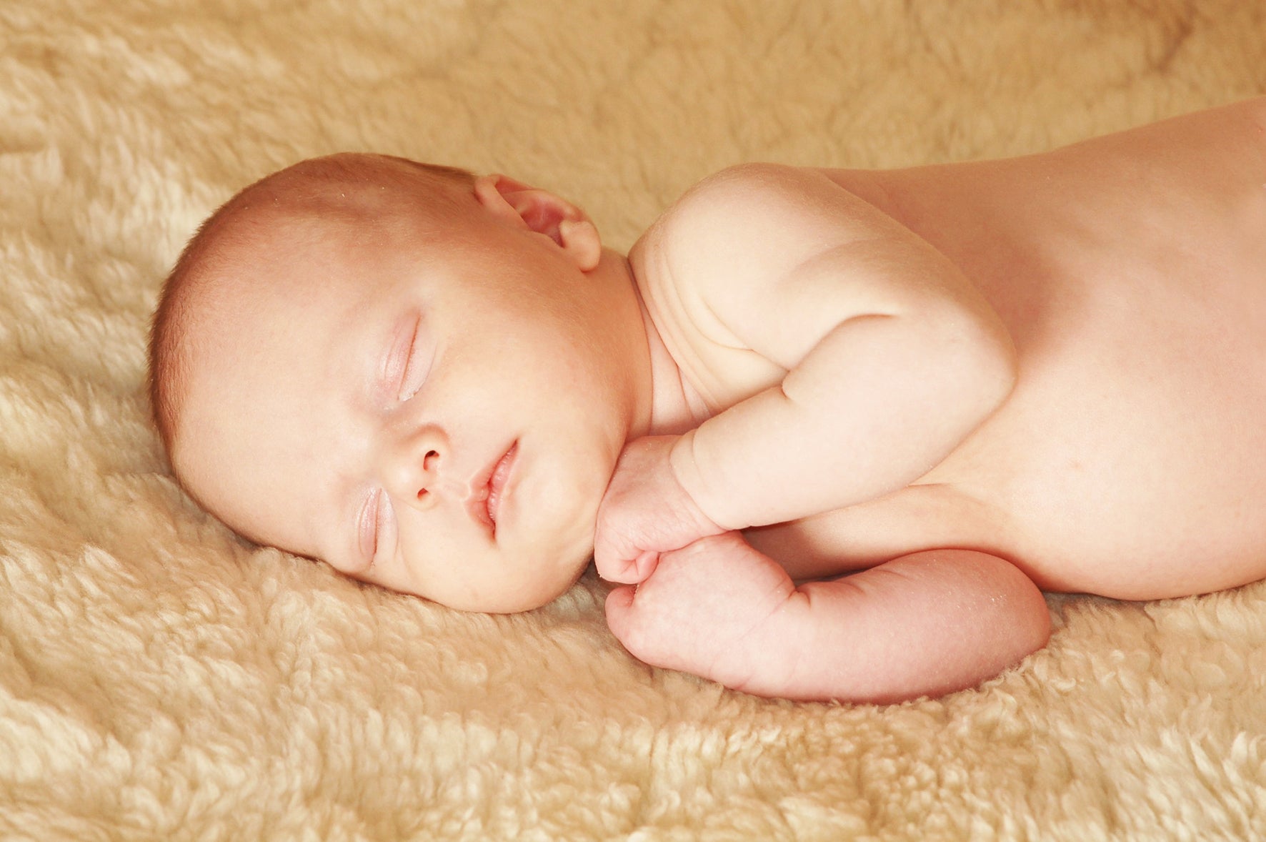 Medizinisches Babyfell - Premium - Naturform - 90 x 50 cm - Leibersperger Lammfell