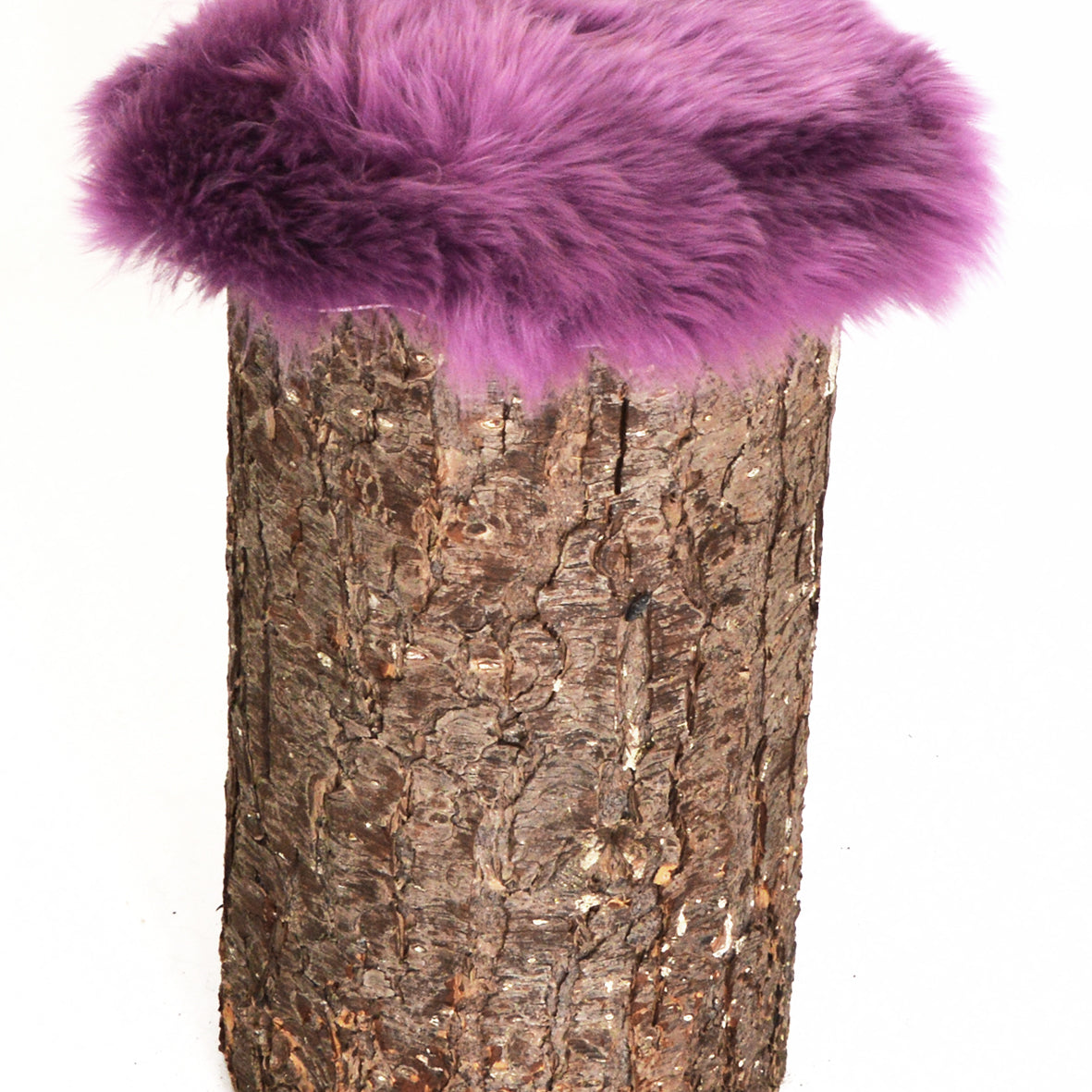 Sitzkissen - Lammfell - rund - verschiedene Farben und Größen - Leibersperger Lammfell