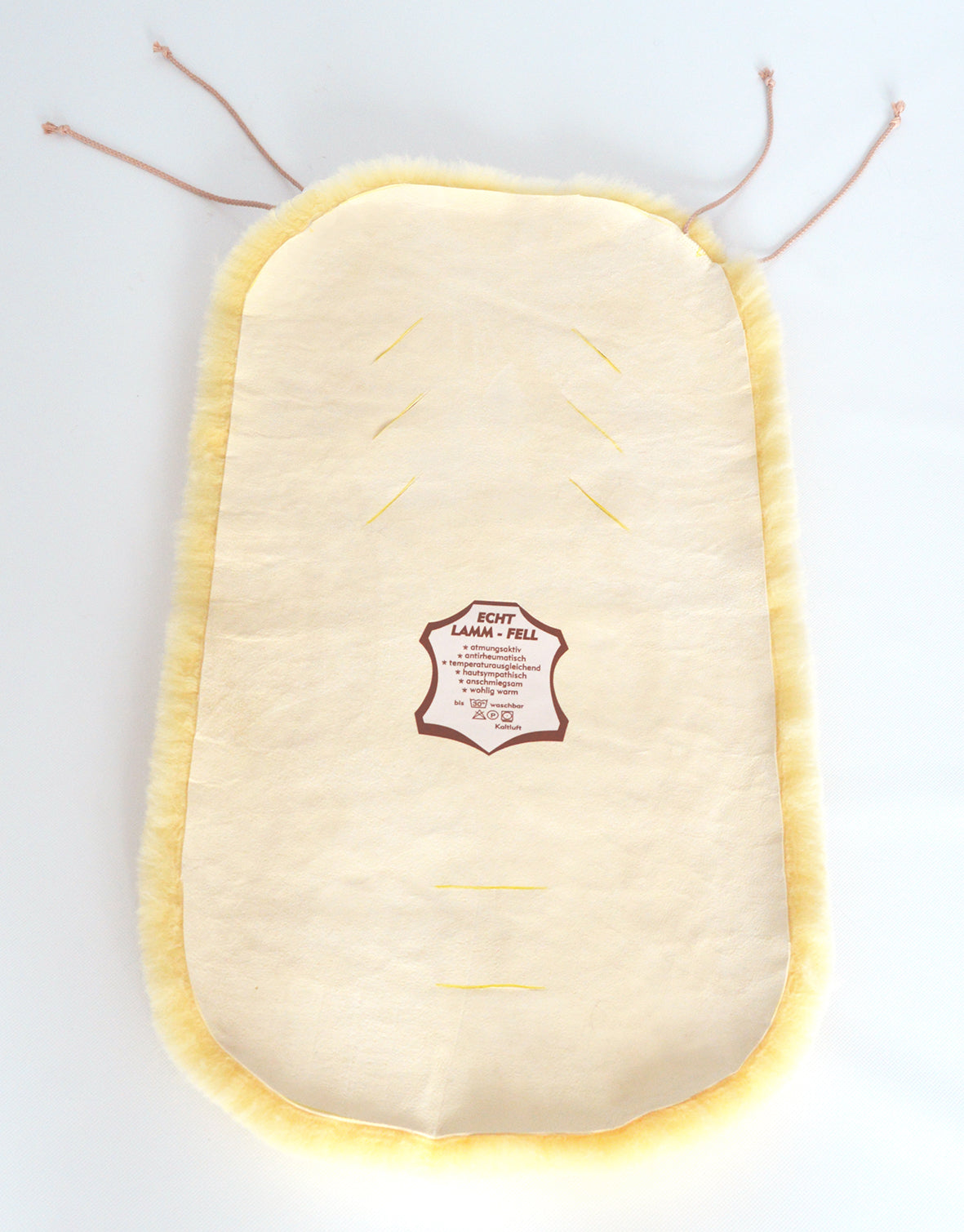Lammfell - Auflage - Babyfell - Kinderwagen - Autositz - 80 x 40 cm - Leibersperger Lammfell Shop