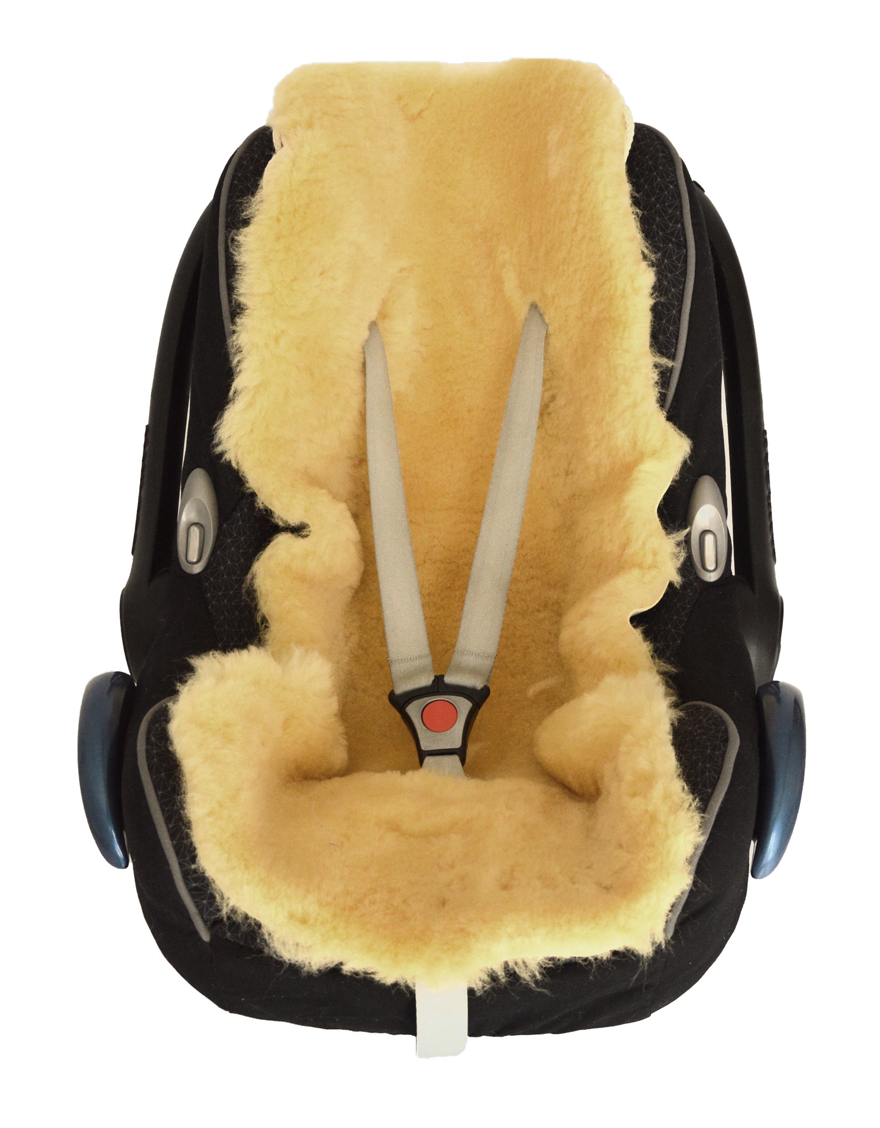 Lammfell - Auflage - Babyfell - Kinderwagen - Autositz - 80 x 40 cm - Leibersperger Lammfell Shop