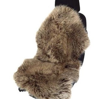 Autositz-Auflage -  Lammfell - Naturform - Leibersperger Lammfell Shop