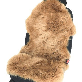 Autositz-Auflage -  Lammfell - Naturform - Leibersperger Lammfell Shop