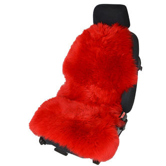 Autositz-Auflage -  Lammfell - Naturform - Leibersperger Lammfell Shop