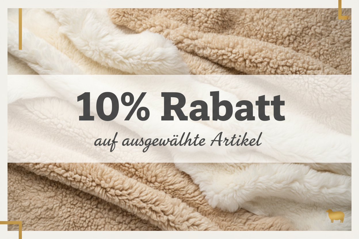 10% Rabatt auf ausgewählte Artikel