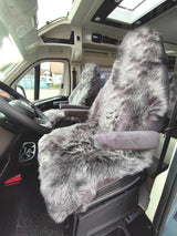 Autositz-Auflage - Wohnmobil - Hochlehner - Naturform - Leibersperger Lammfell