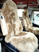 Autositz-Auflage - Wohnmobil - Hochlehner - Naturform - Leibersperger Lammfell