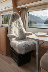 Autositz-Auflage - Wohnmobil - Hochlehner - Naturform - Leibersperger Lammfell