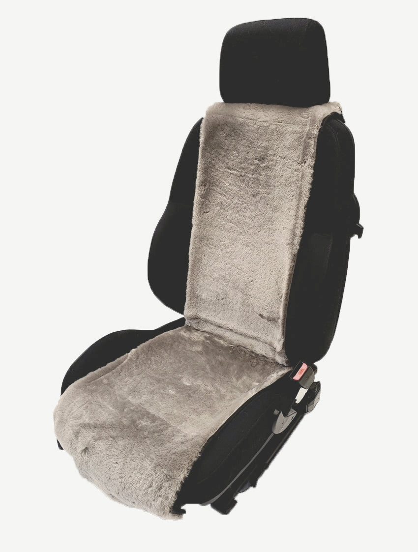 Autositzauflage - Lammfell - Sitzbreite 36 cm - mit Gummischlinge - Leibersperger Lammfell