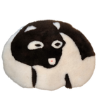 Teppich - Spieldecke - Panda - braun - Leibersperger Lammfell