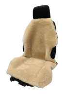 Lammfell - Autositz-Auflage - Autofell - Naturform - kurzwollig - Leibersperger Lammfell