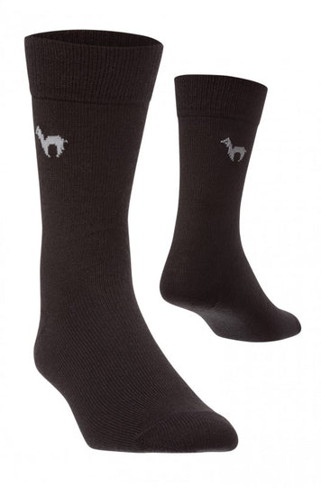 1 Paar Alpaka Business Socken - Strick-Socken - unisex - Leibersperger Lammfell Shop