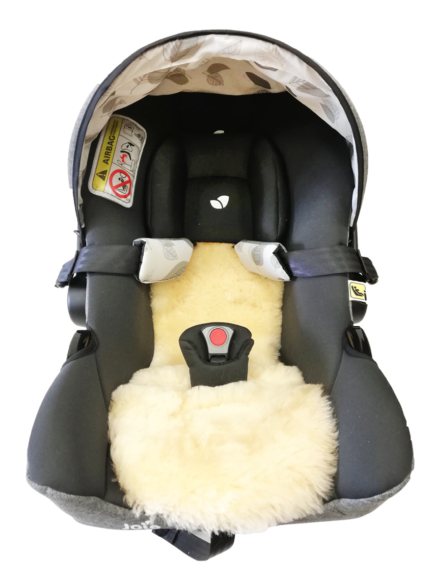 Lammfell-Auflage für Babyschale - Babyfell - 65 x 25 cm - Leibersperger Lammfell