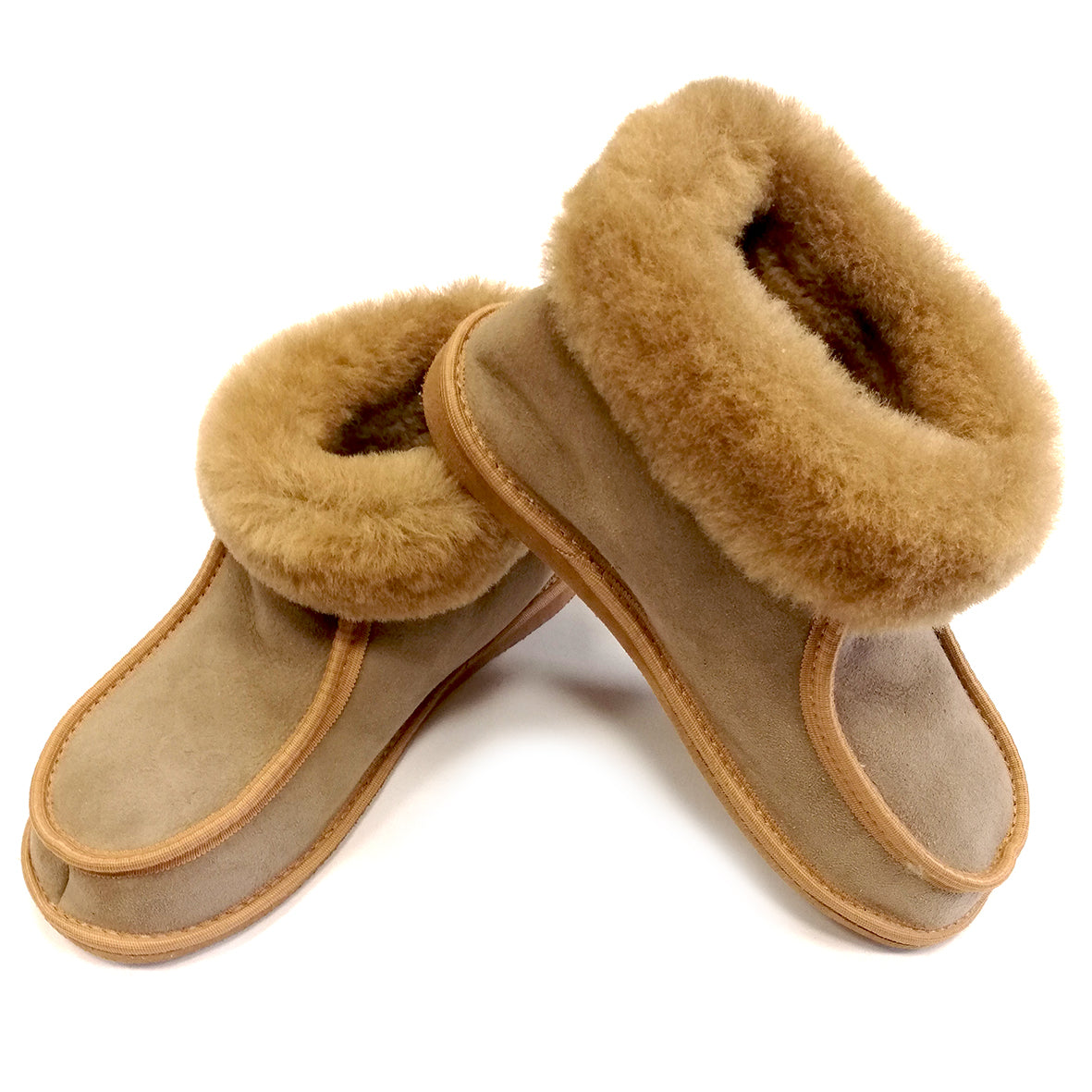 Shepherd Pantoffeln Schaffell Shepherd Lammfell Hausschuhe